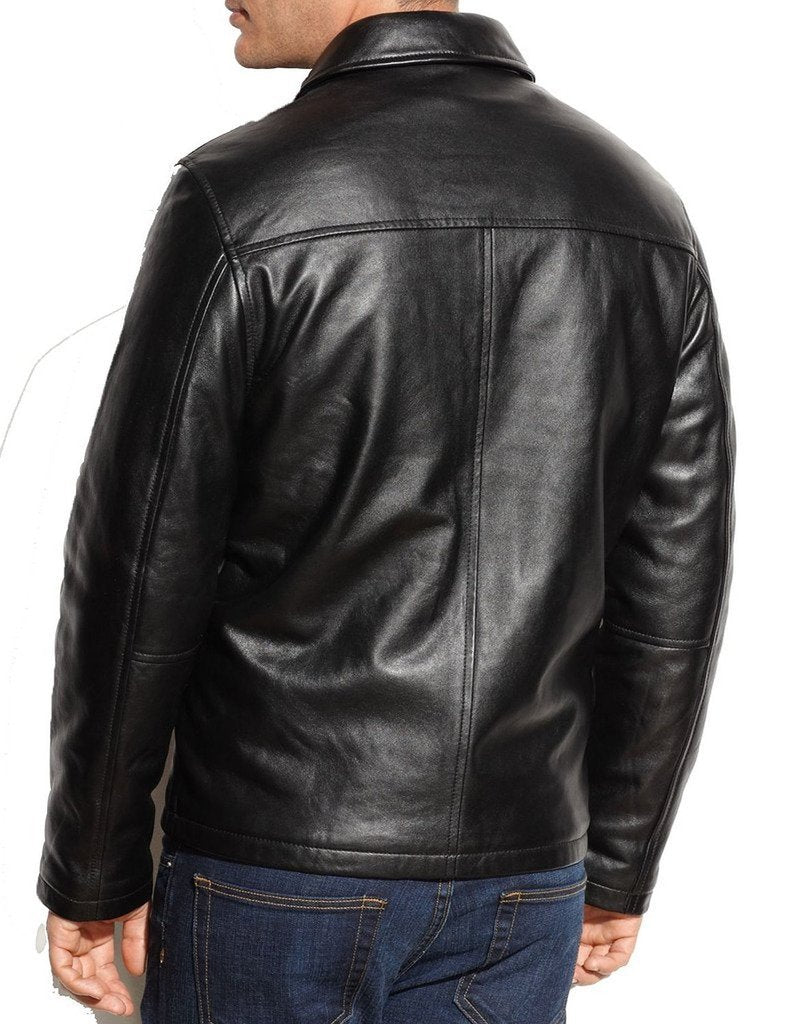 MEN LEATHER JACKET TLF26