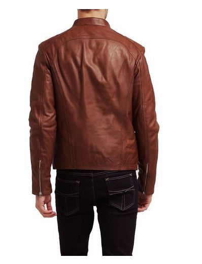 MEN LEATHER JACKET TLF 201