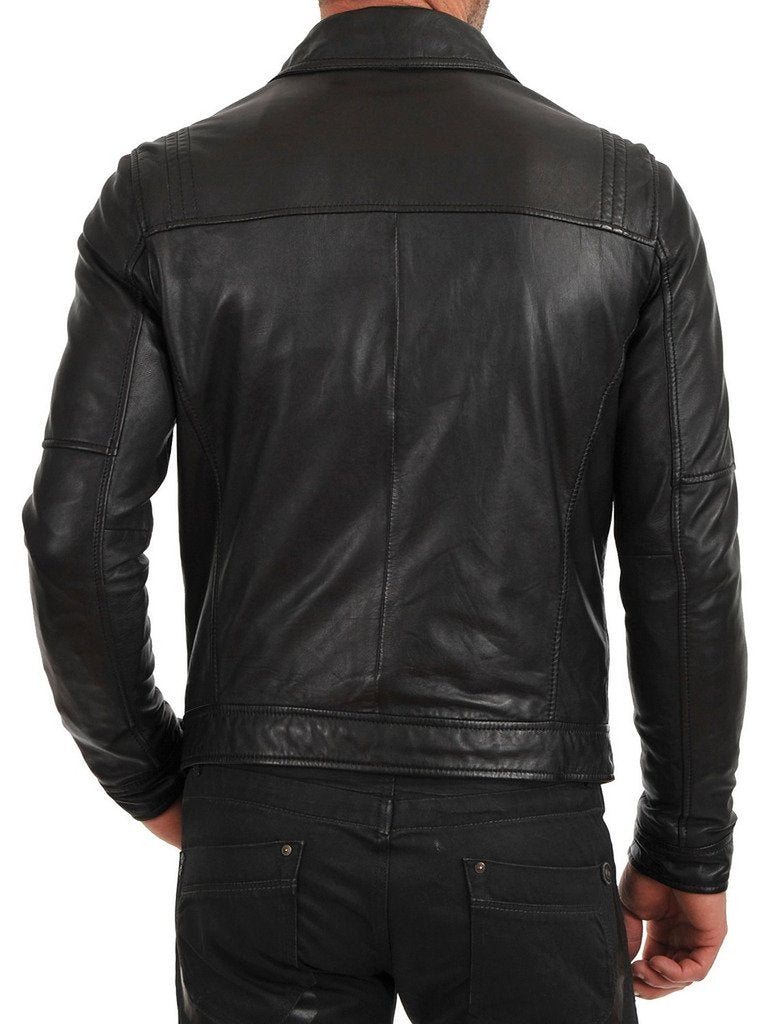 MEN LEATHER JACKET TLF30