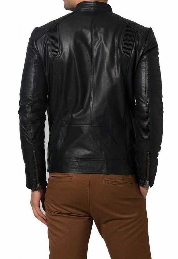 MEN LEATHER JACKET TLF 206