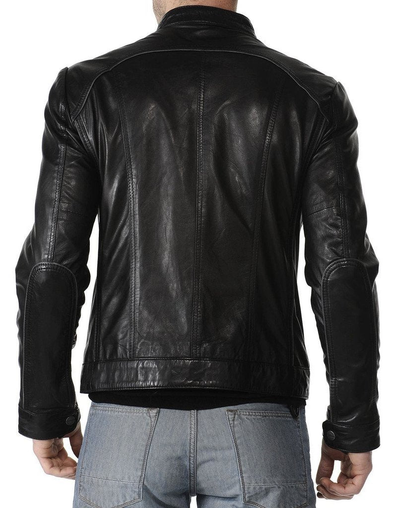MEN LEATHER JACKET TLF 32