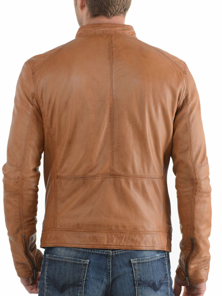 MEN LEATHER JACKET TLF 211