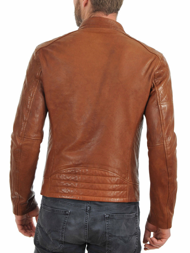 MEN LEATHER JACKET TLF 213
