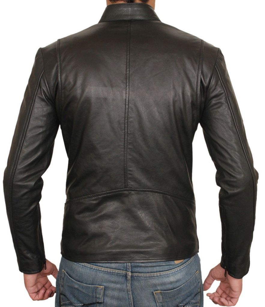 MEN LEATHER JACKET TLF 43