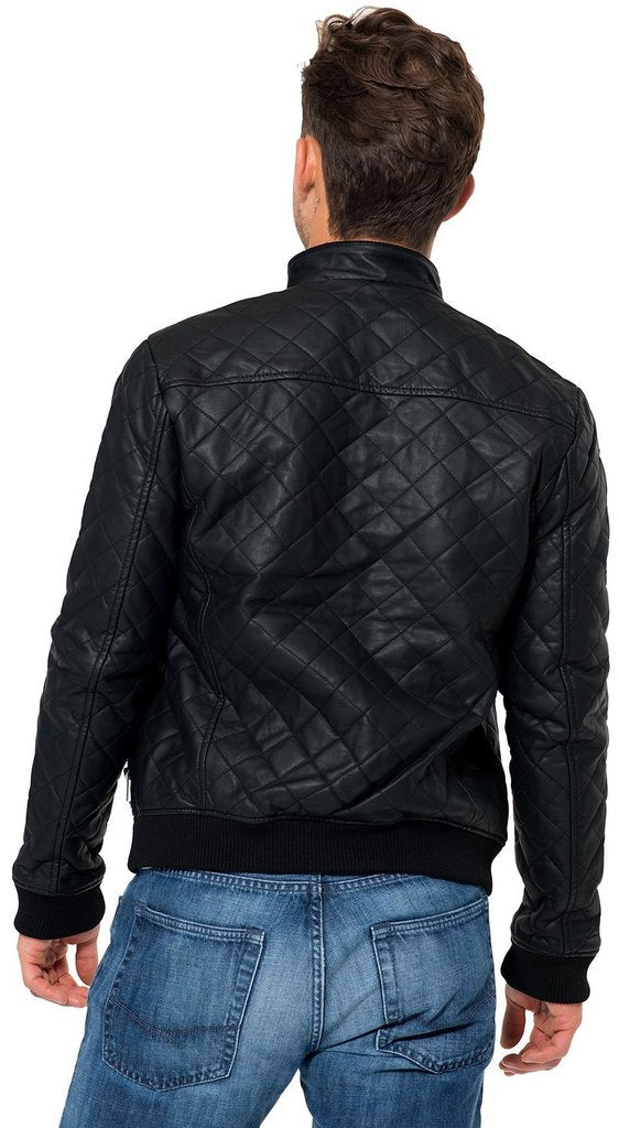 MEN LEATHER JACKET TLF 42