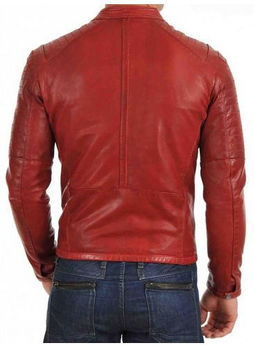 MEN LEATHER JACKET TLF 216