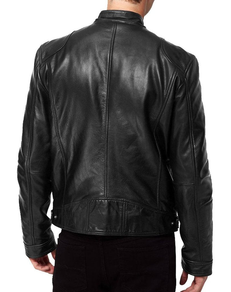 MEN LEATHER JACKET TLF 63