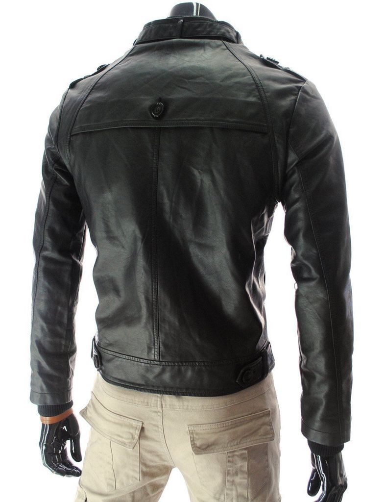 MEN LEATHER JACKET TLF 81