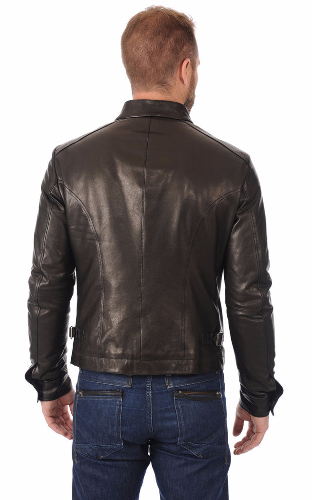 MEN LEATHER JACKET TLF 82