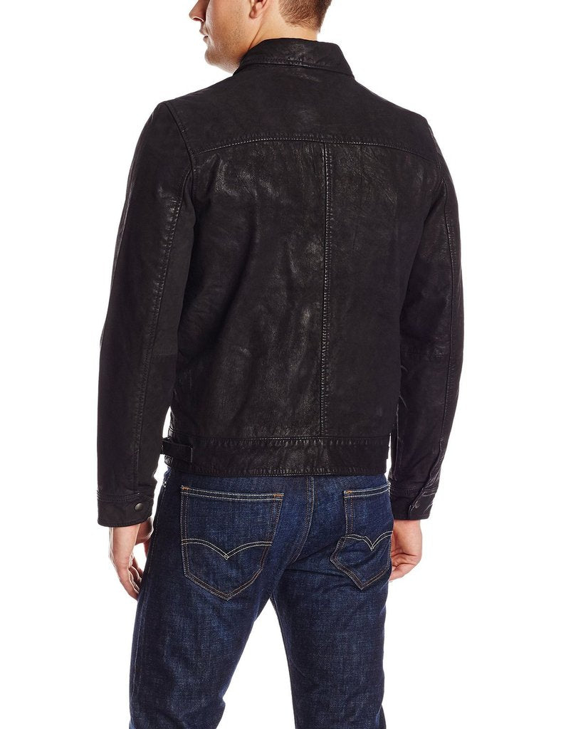 MEN LEATHER JACKET TLF 90