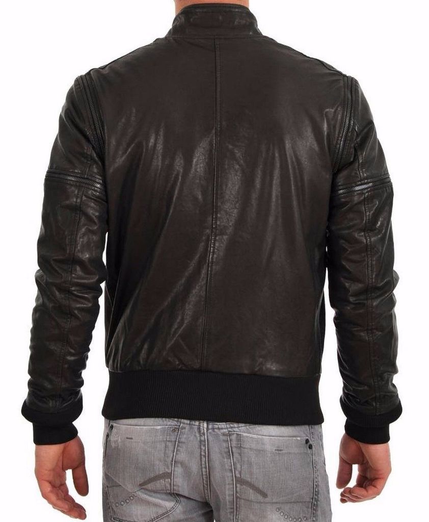 MEN LEATHER JACKET TLF 94