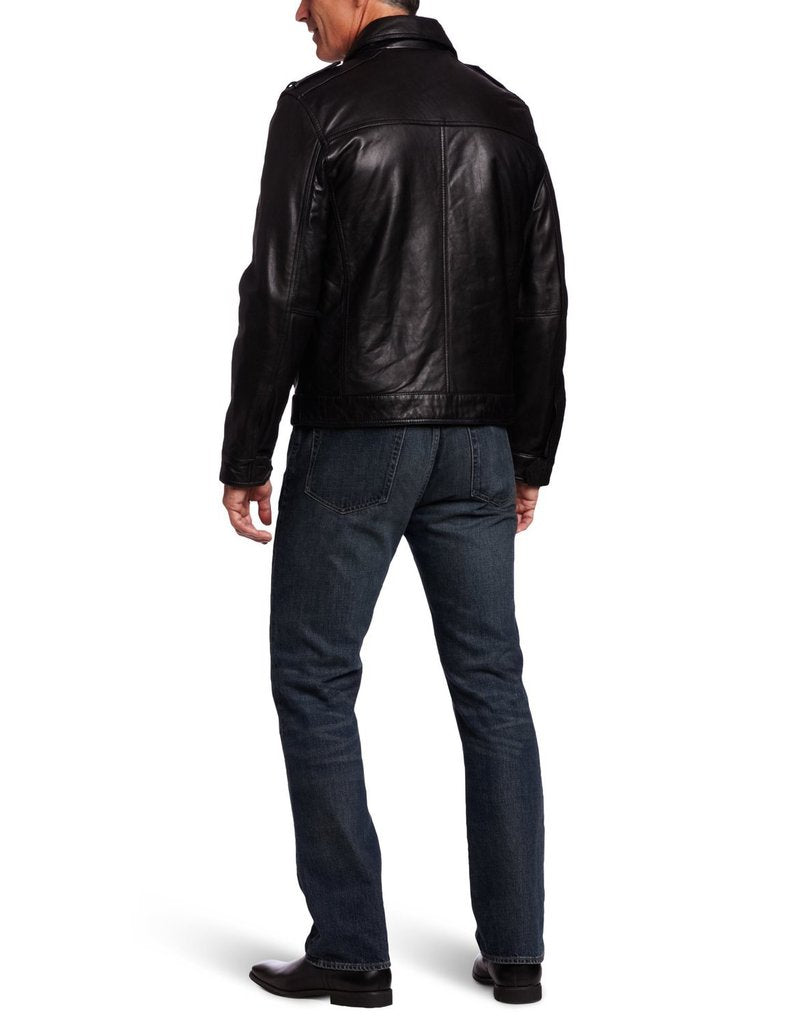 MEN LEATHER JACKET TLF 101