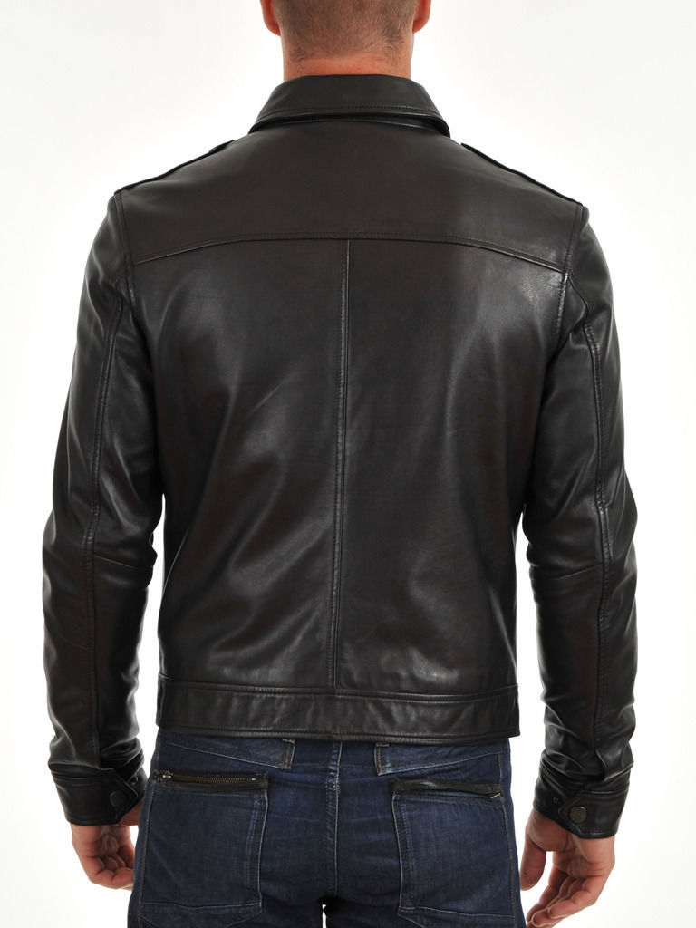 MEN LEATHER JACKET TLF 104