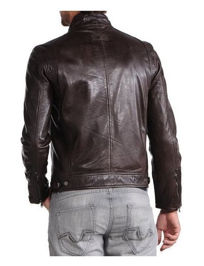 MEN LEATHER JACKET TLF 111