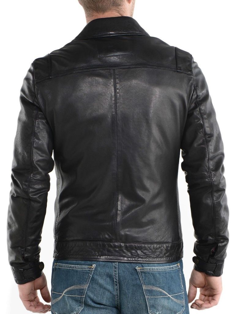MEN LEATHER JACKET TLF 117