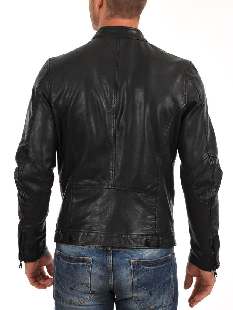 MEN LEATHER JACKET TLF 120