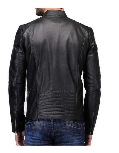 MEN LEATHER JACKET TLF 146