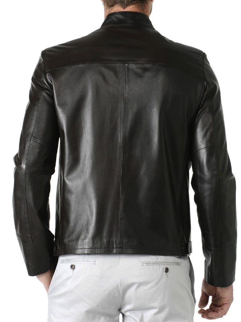 MEN LEATHER JACKET TLF 145