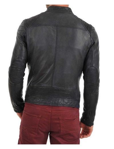 MEN LEATHER JACKET TLF 150
