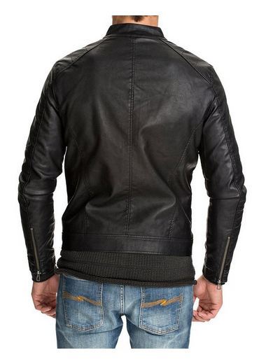MEN LEATHER JACKET TLF 152