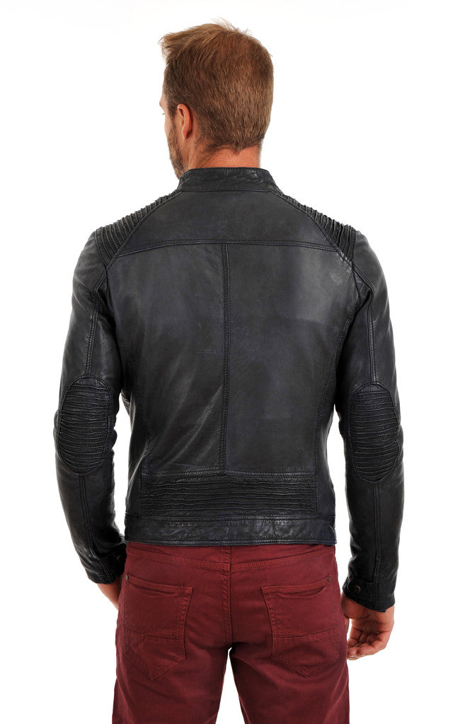 MEN LEATHER JACKET TLF 161
