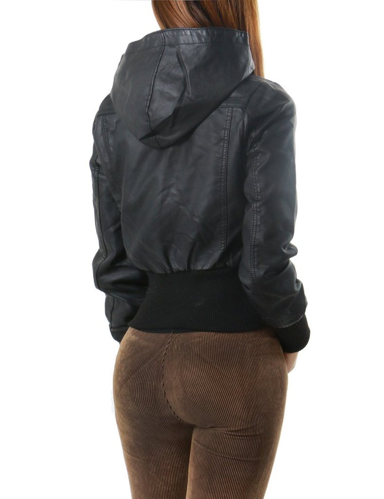 Women leather jacket TLF14