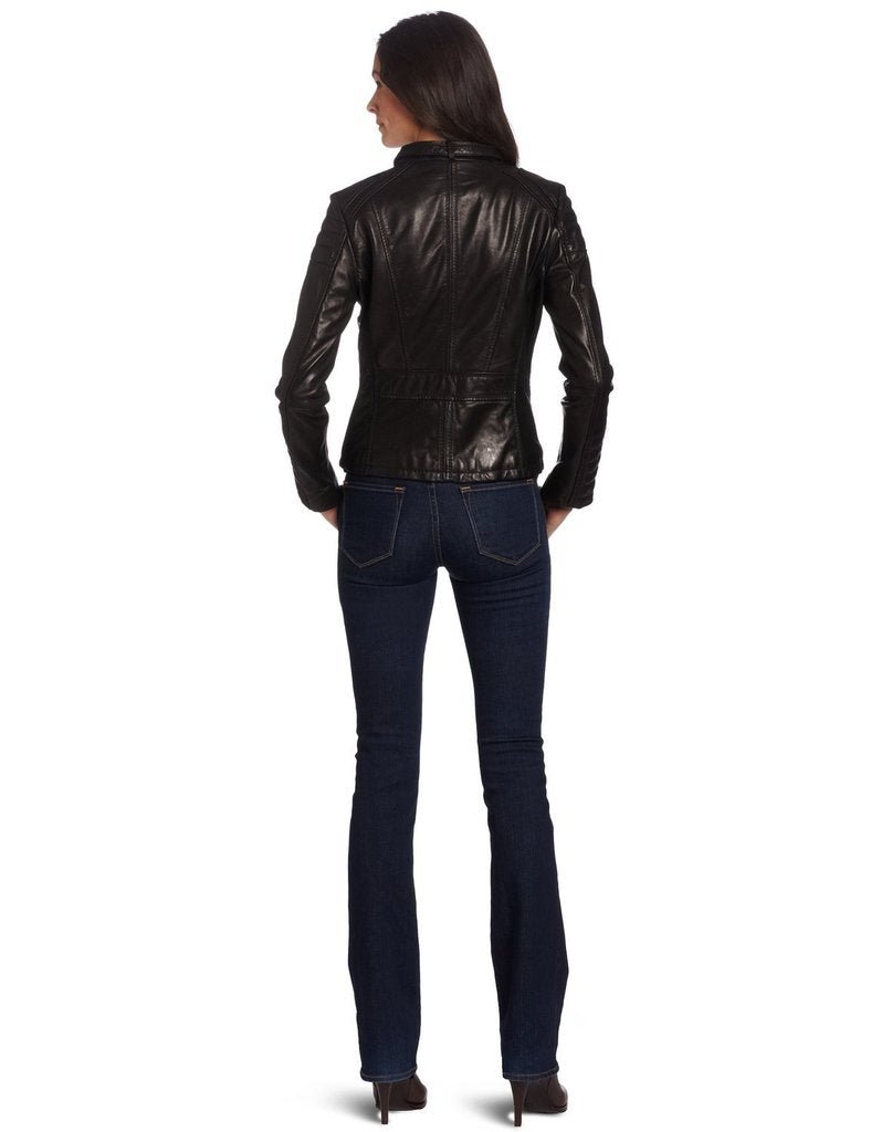 Women leather jacket TLF15