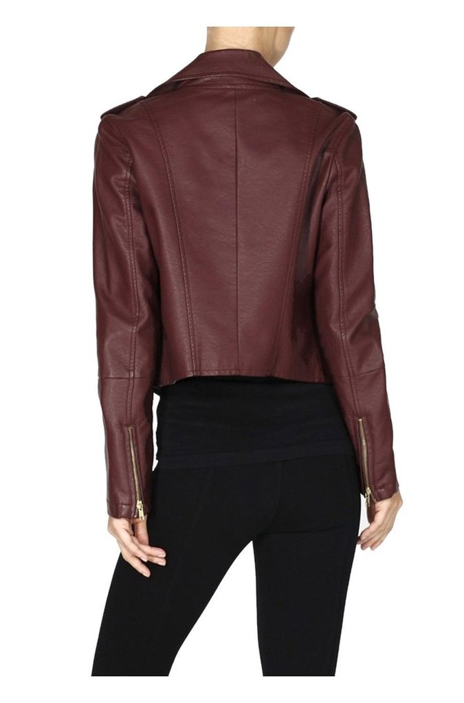 Women leather jacket TLF19