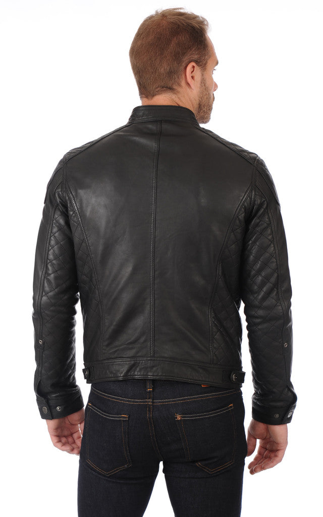 MEN LEATHER JACKET TLF 179