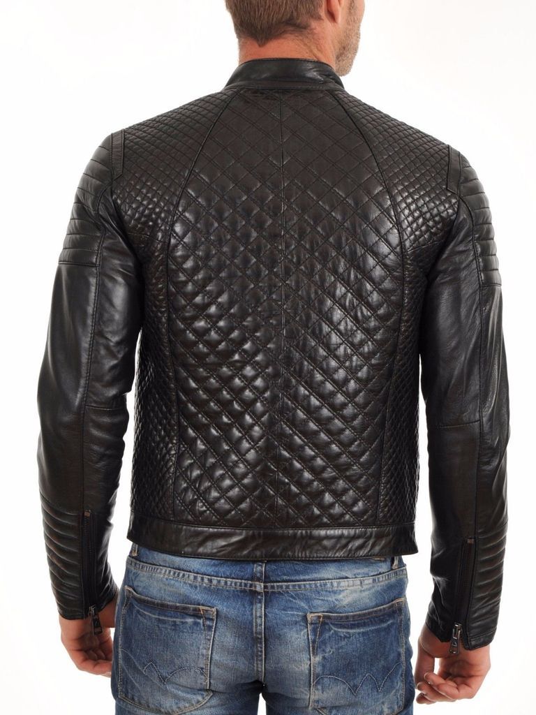 MEN LEATHER JACKET TLF 186
