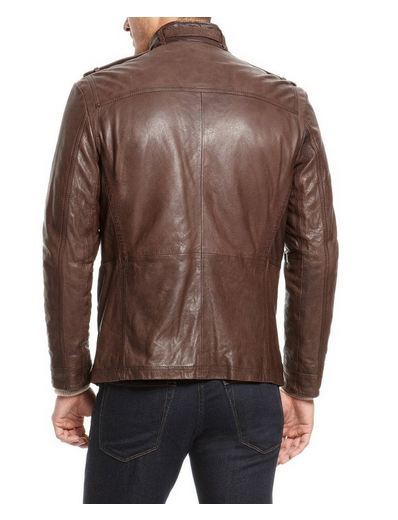 MEN LEATHER JACKET TLF 198