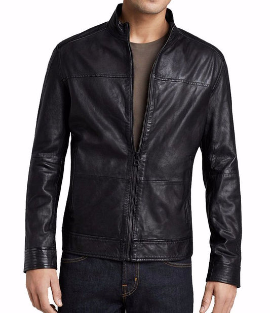 MEN LEATHER JACKET TLF 203
