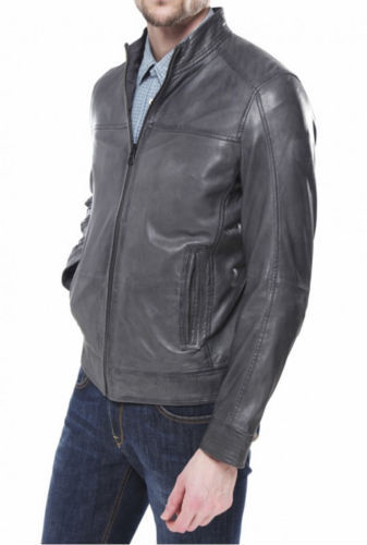 MEN LEATHER JACKET TLF 212
