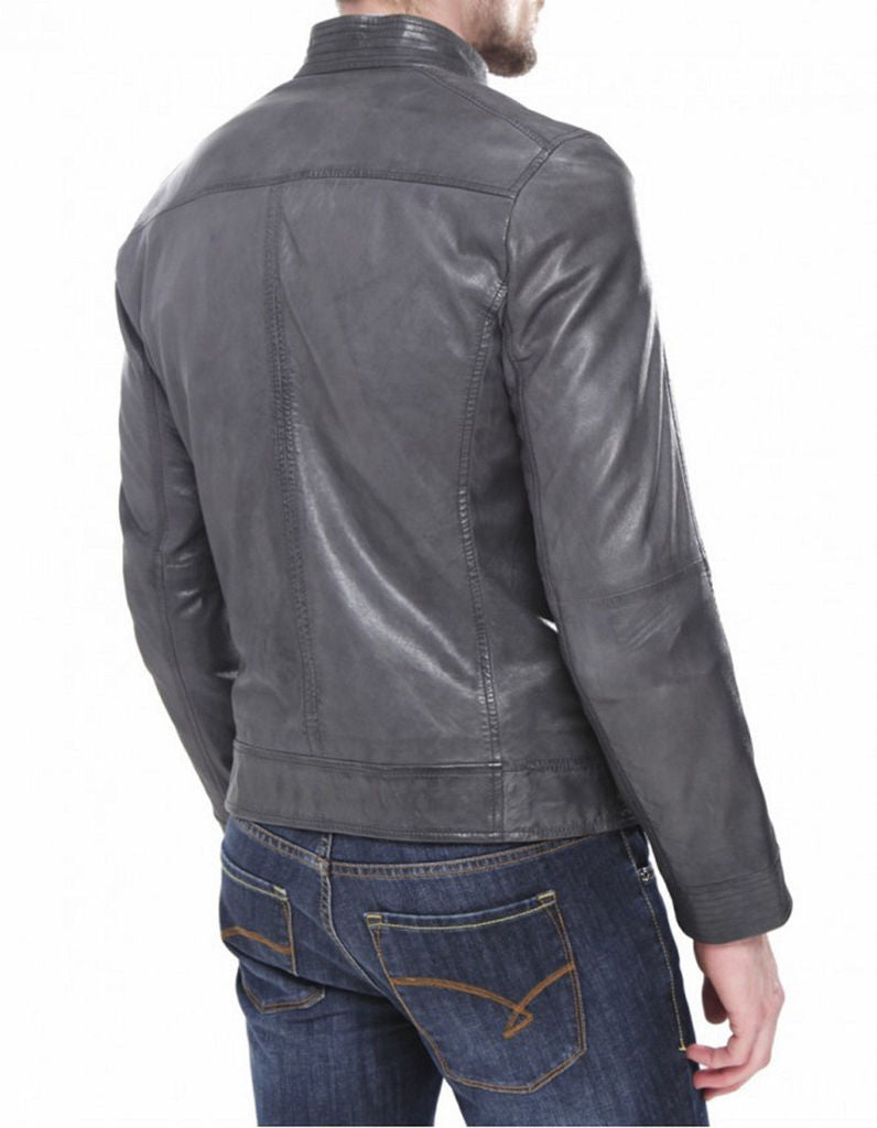 MEN LEATHER JACKET TLF 212