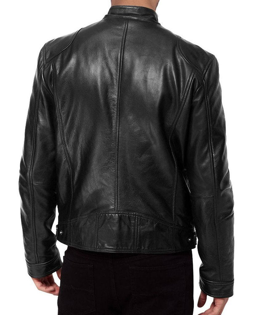 MEN LEATHER JACKET TLF 37