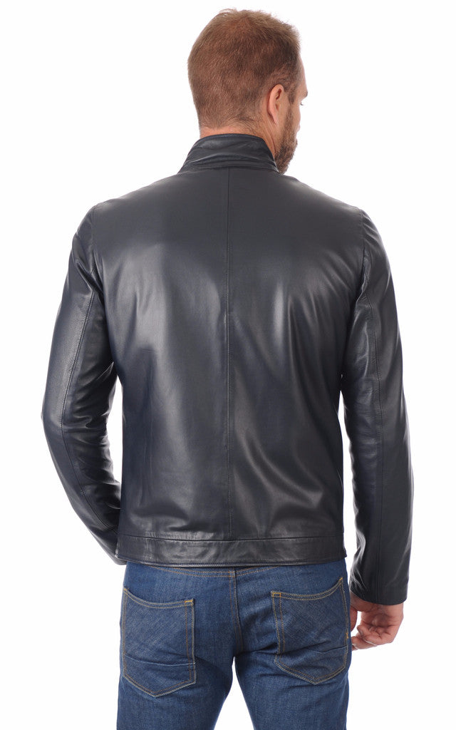 MEN LEATHER JACKET TLF 44