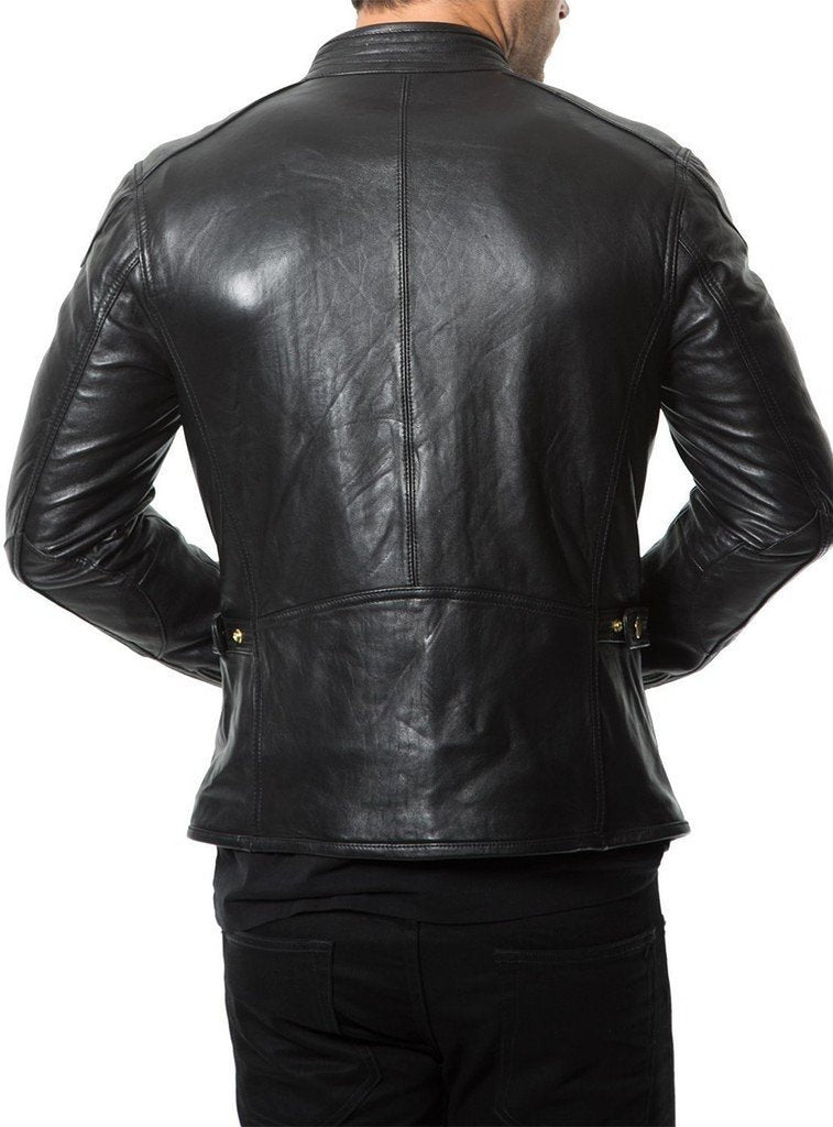 MEN LEATHER JACKET TLF 50