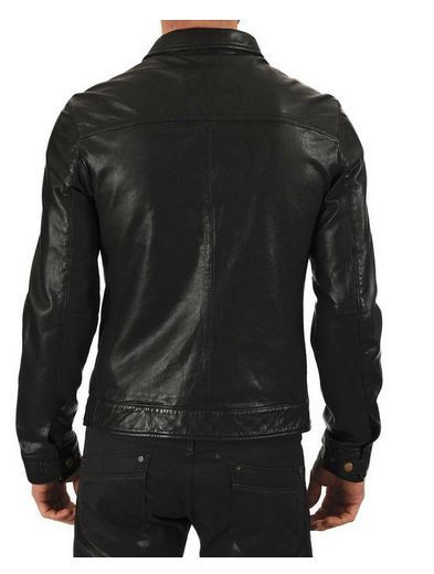 MEN LEATHER JACKET TLF 214