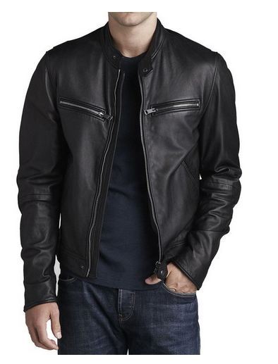 MEN LEATHER JACKET TLF 218