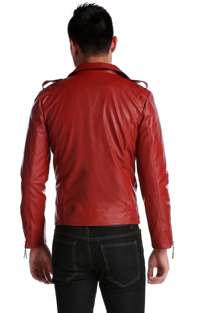 MEN LEATHER JACKET TLF 66