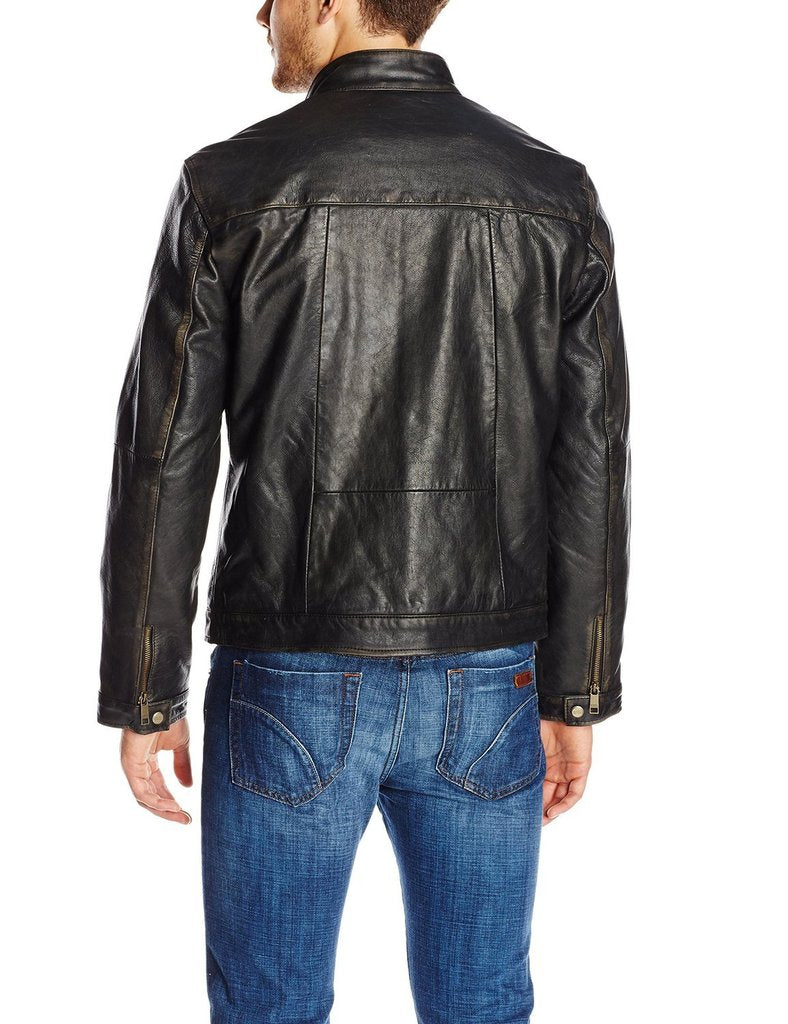 MEN LEATHER JACKET TLF 69