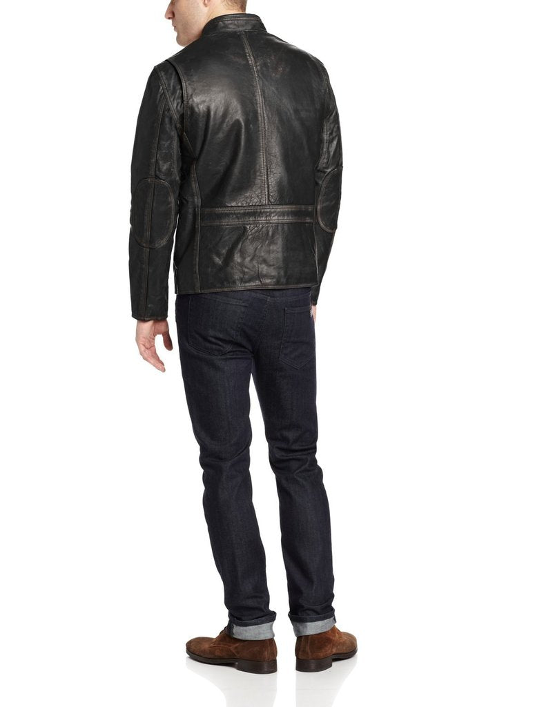 MEN LEATHER JACKET TLF 71