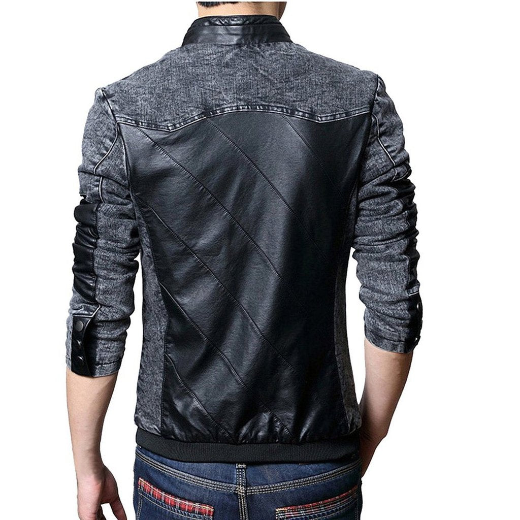 MEN LEATHER JACKET TLF 80