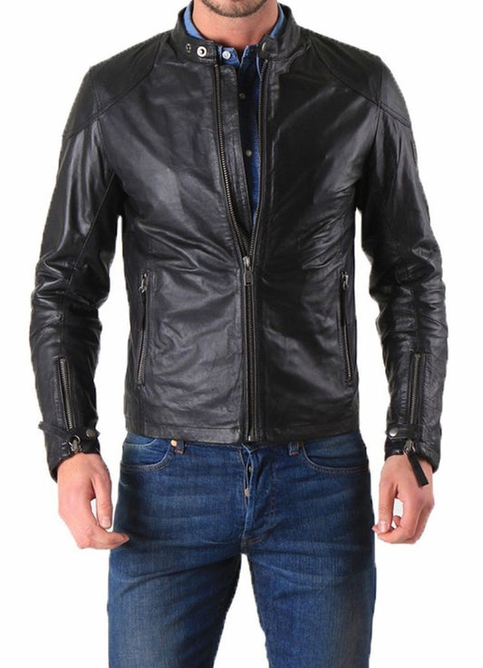 MEN LEATHER JACKET TLF 88
