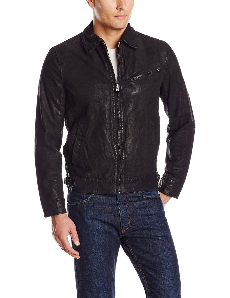 MEN LEATHER JACKET TLF 90