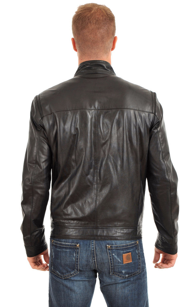 MEN LEATHER JACKET TLF 91