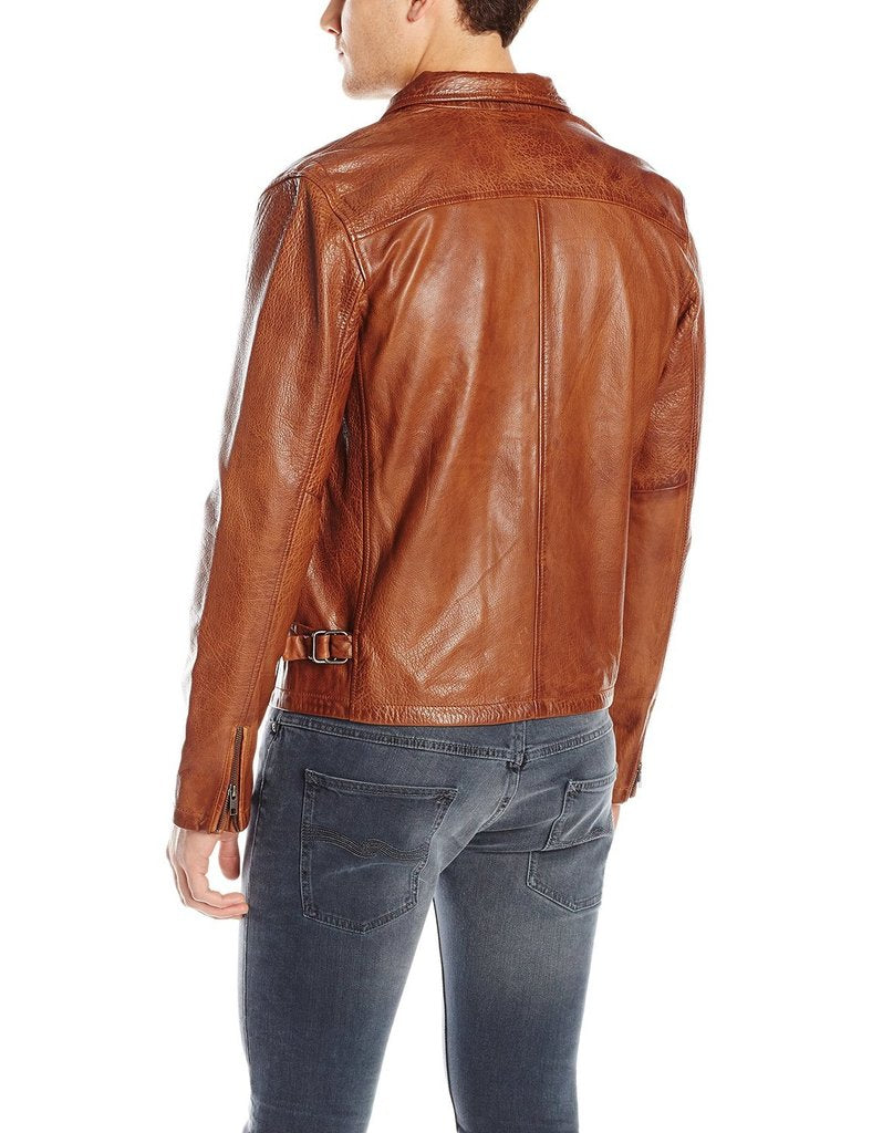 MEN LEATHER JACKET TLF 92