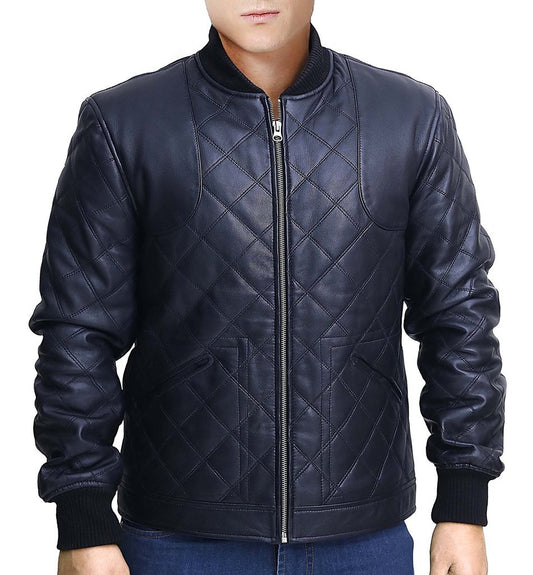 MEN LEATHER JACKET TLF 98