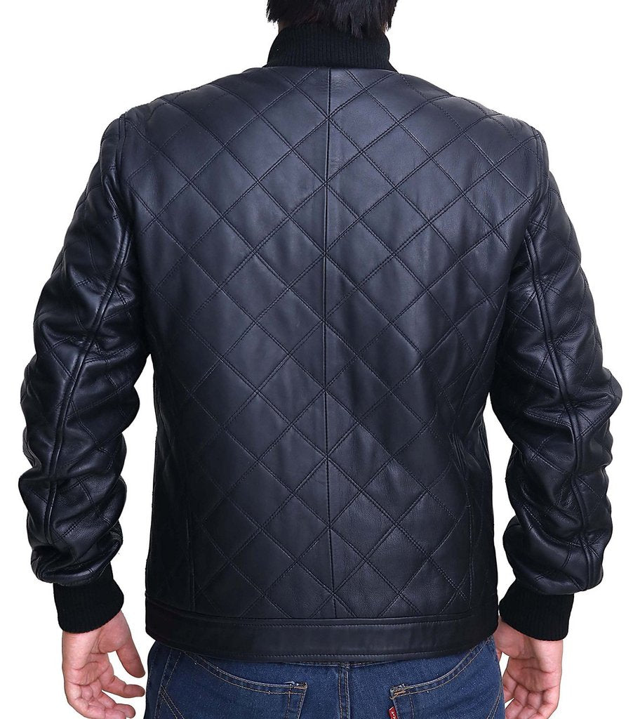 MEN LEATHER JACKET TLF 98
