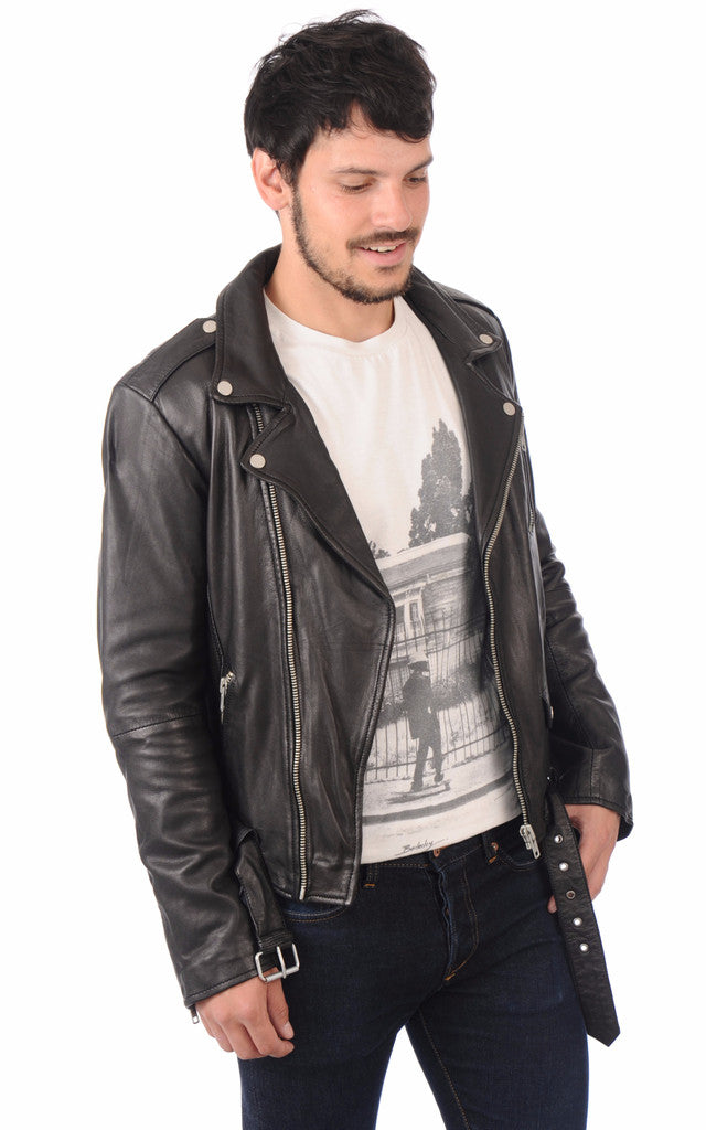 MEN LEATHER JACKET TLF 99